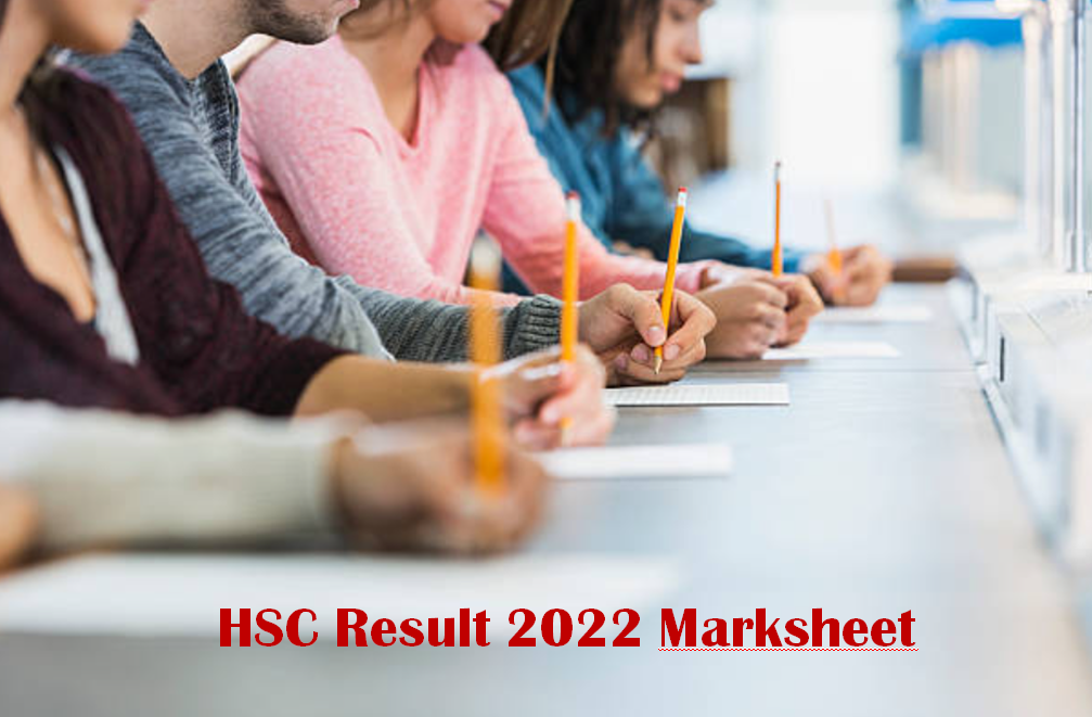 HSC Result 2022 Marksheet