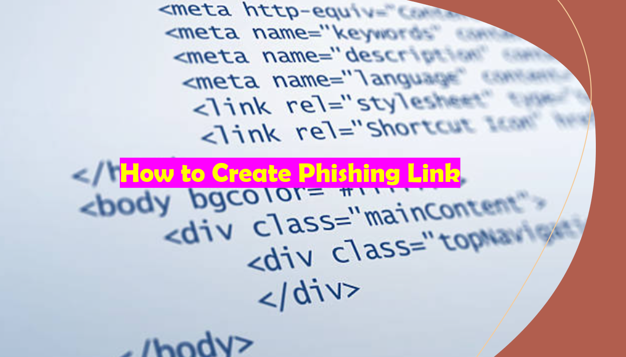 How to Create Phishing Link